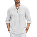 Camisa de Linho Masculina Lagunas