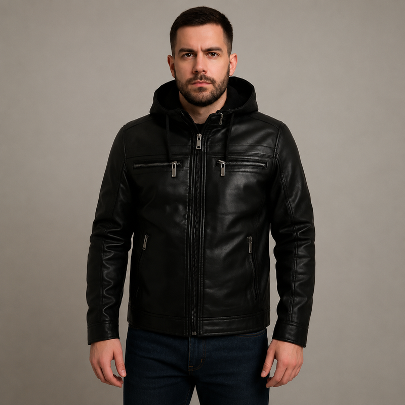 Jaqueta Masculina em Couro legítimo | Promoção Compre Mais e Economize