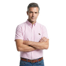 Camisa Masculina Listrada Manga Curta