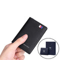 Carteira de Couro Slim Willian Polo