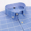 Camisa Masculina Xadrez Manga Longa