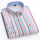 Camisa Masculina Listrada Color Manga Longa